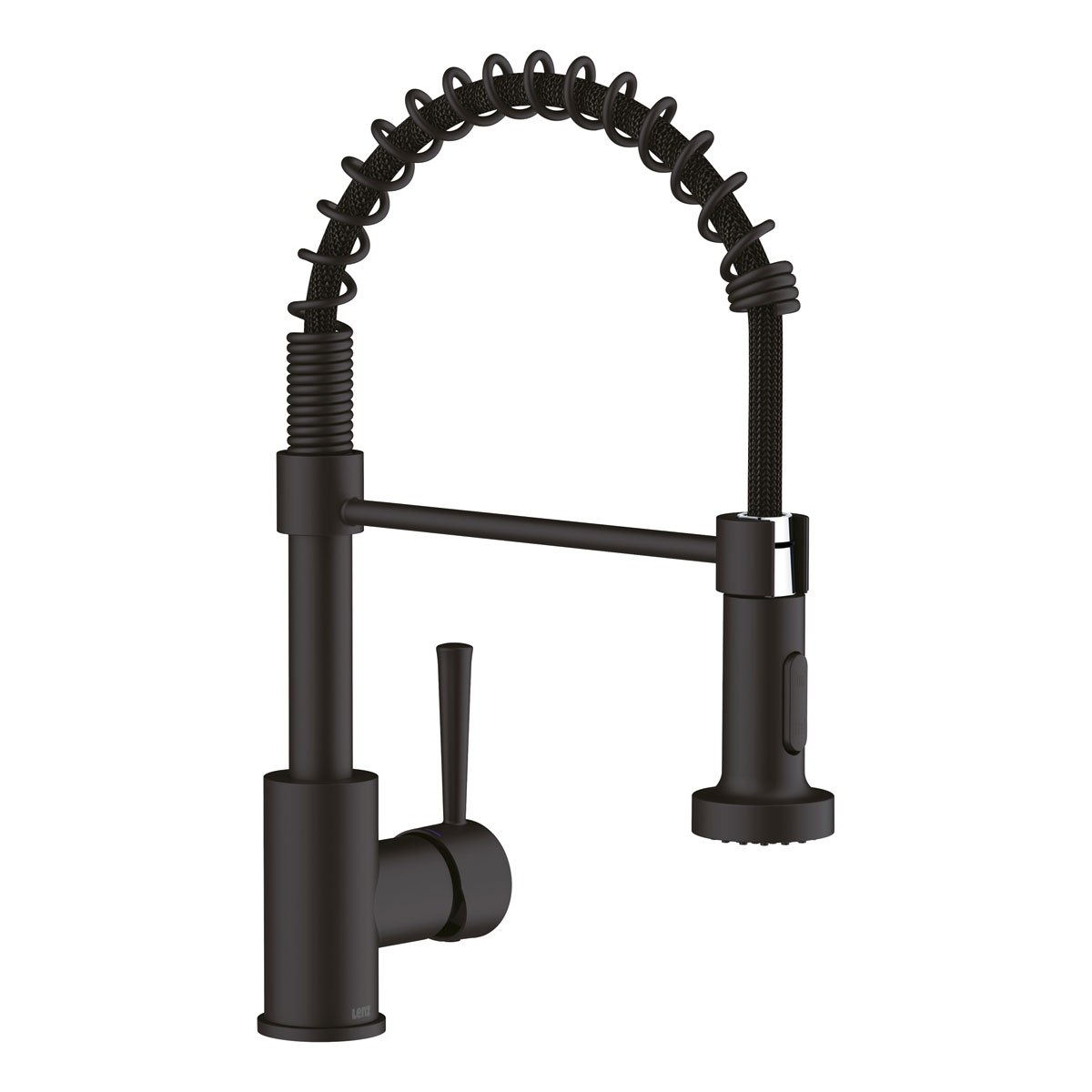 LENZ Spültischarmatur Nova mit Handbrause Schwarz Bild 6