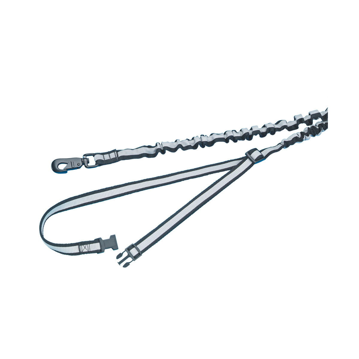 Joggingleine Elasic schwarz