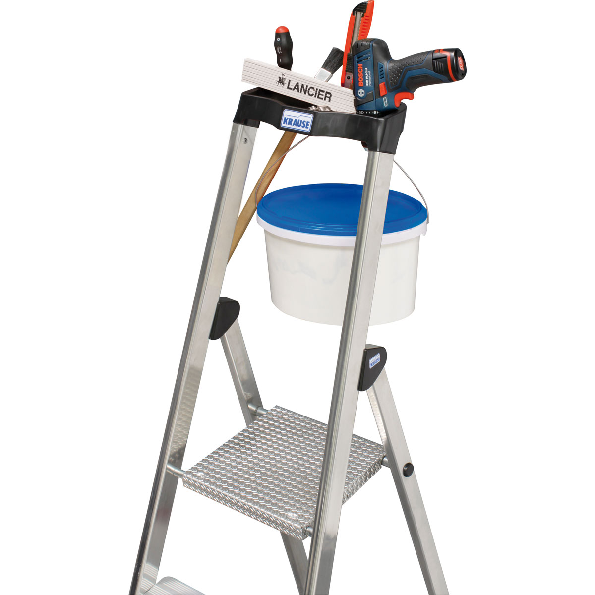 Krause SOLIDO STUFEN-STEHLEITER 6 STUFEN Bild 9