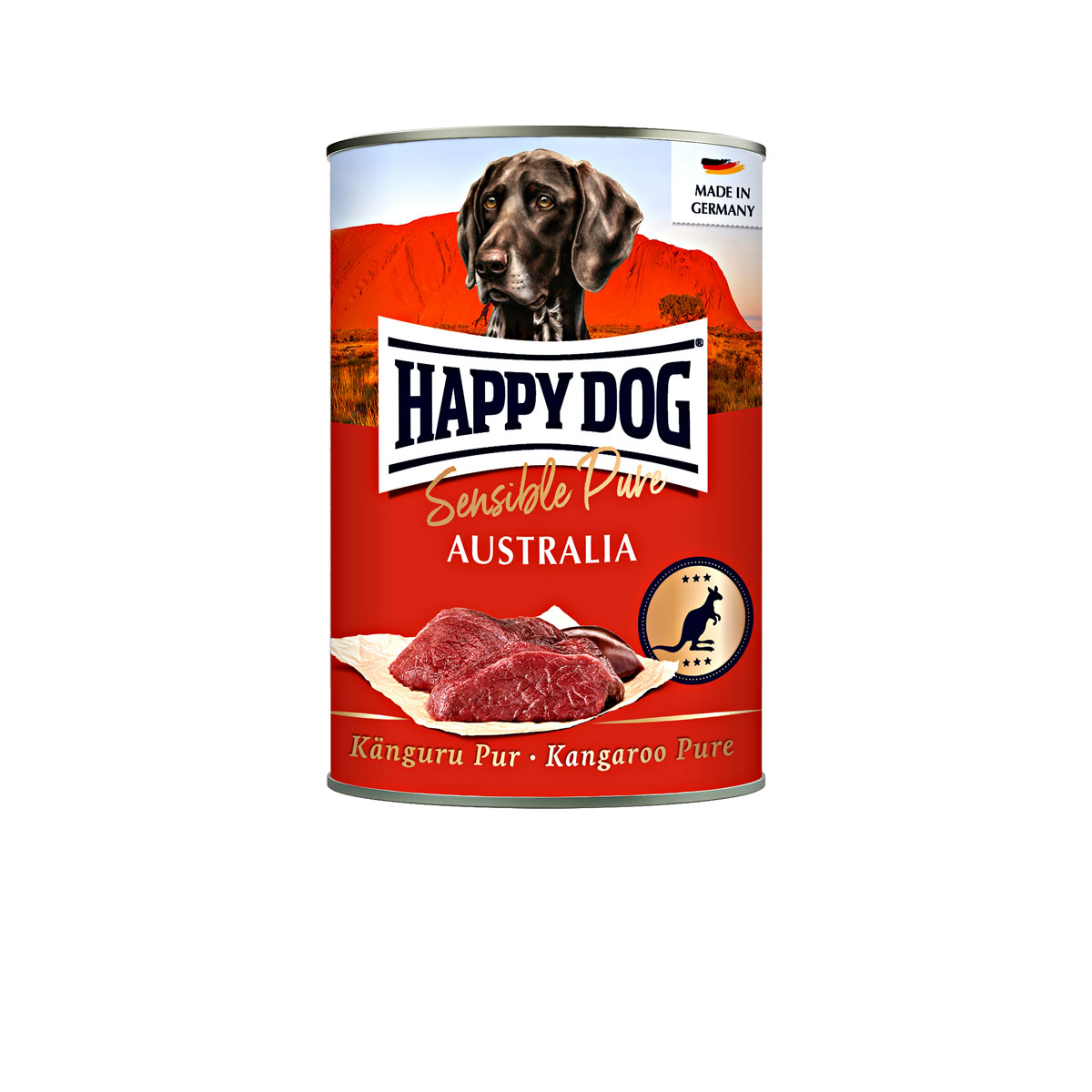 Happy Dog  Nassfutter Sensible Pure Australia Känguru pur 400 g