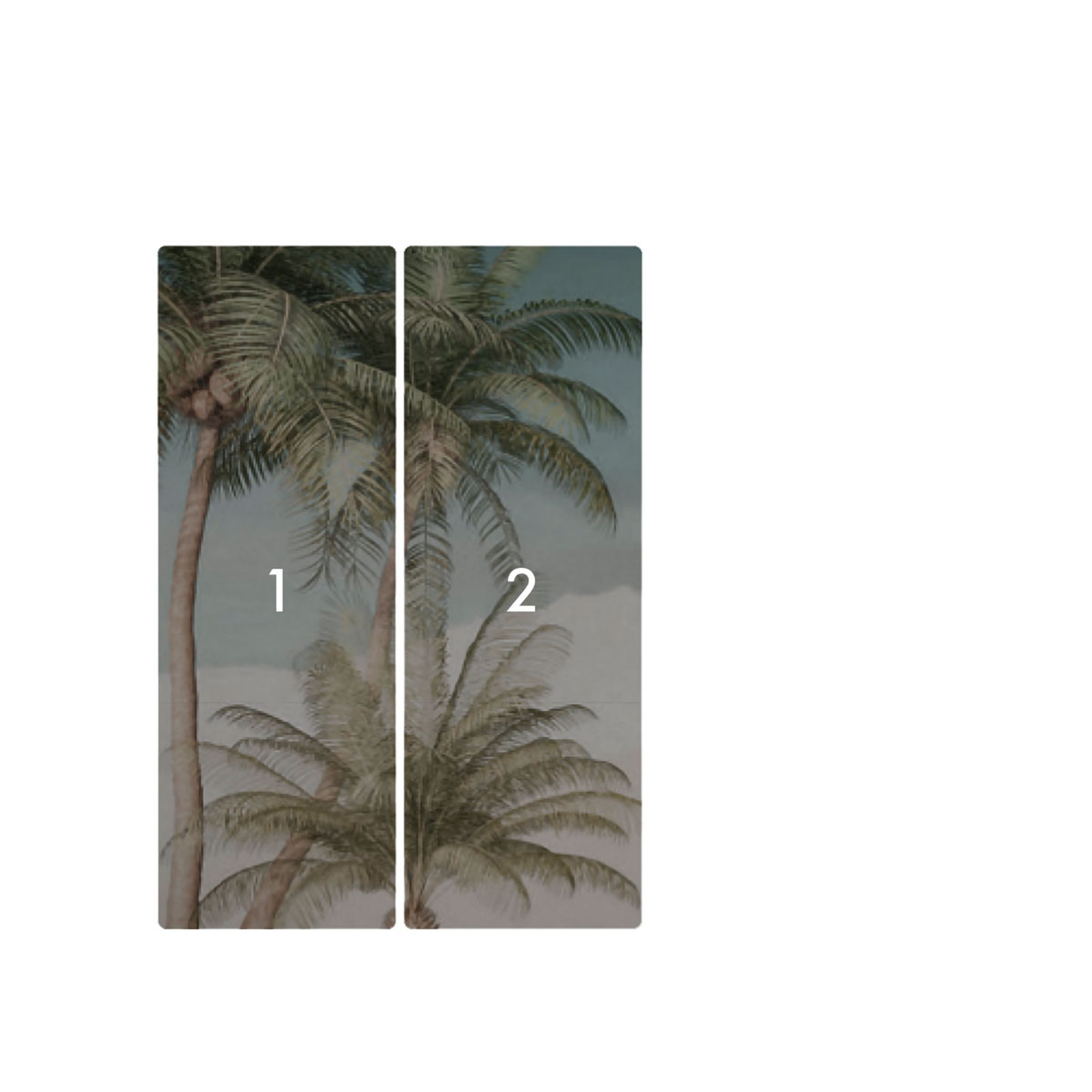 Komar  Vlies Fototapete Palm Oasis 200x280 cm Bild 3