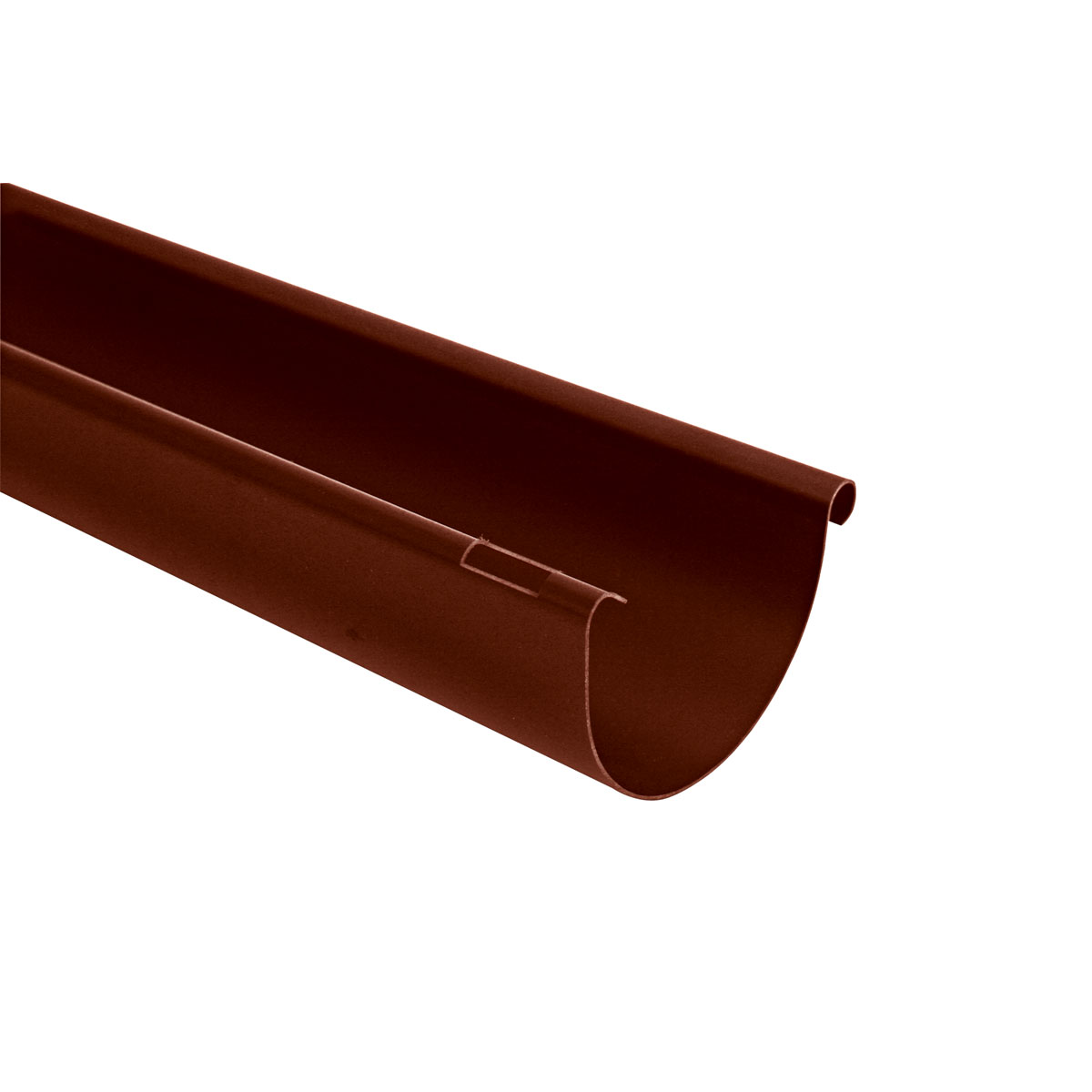 Dachrinne RG 75 3 m braun