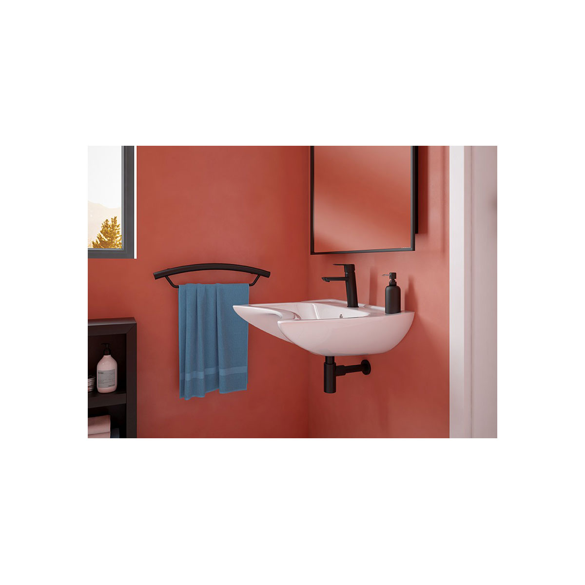 deante  Einloch-Waschtischarmatur ARNIKA schwarz Bild 3