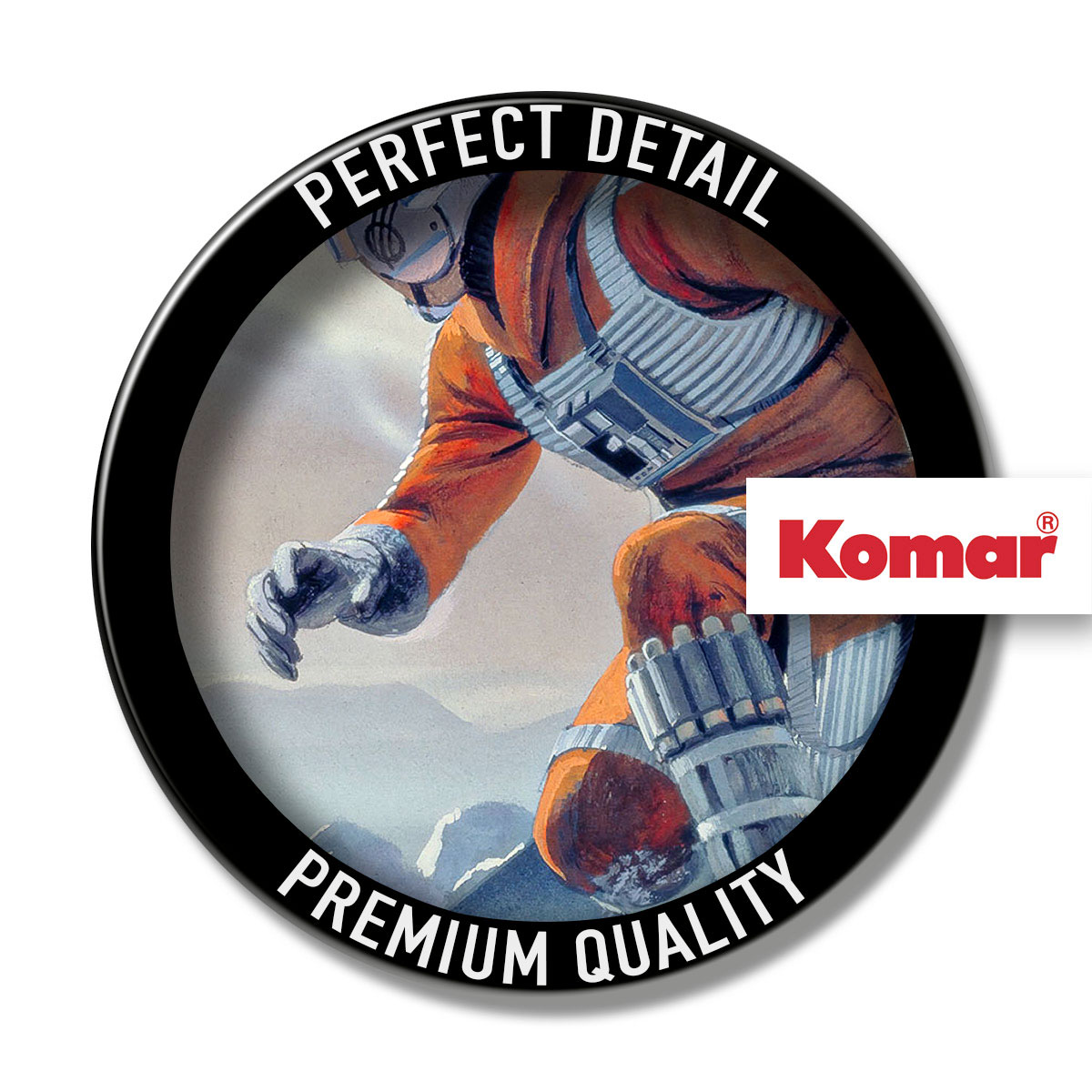 Komar  Vlies Fototapete Star Wars Classic Hoth Battle Pilot 500x250 cm Bild 4