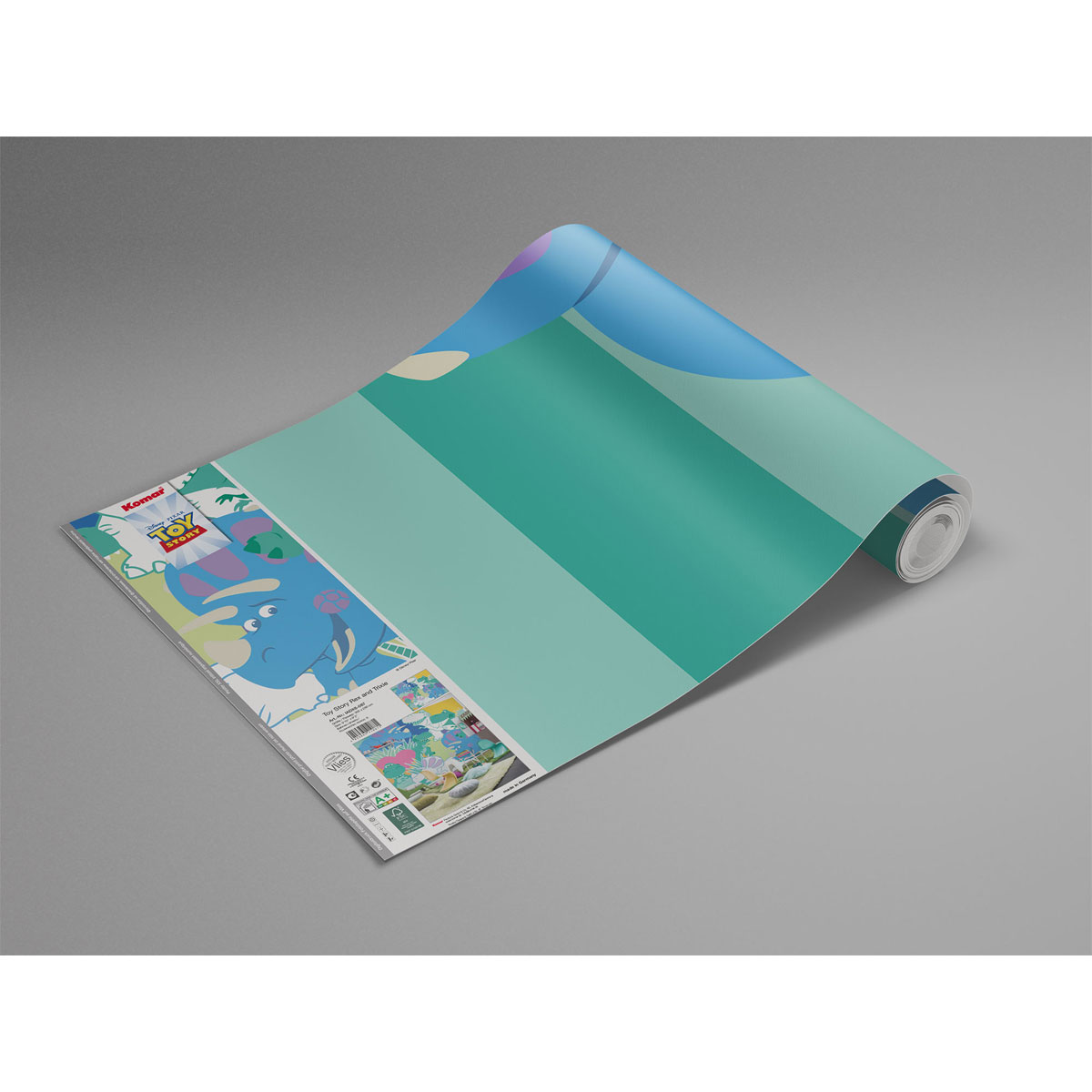 Komar  Vlies Fototapete Toy Story Rex and Trixie 300x280 cm Bild 4