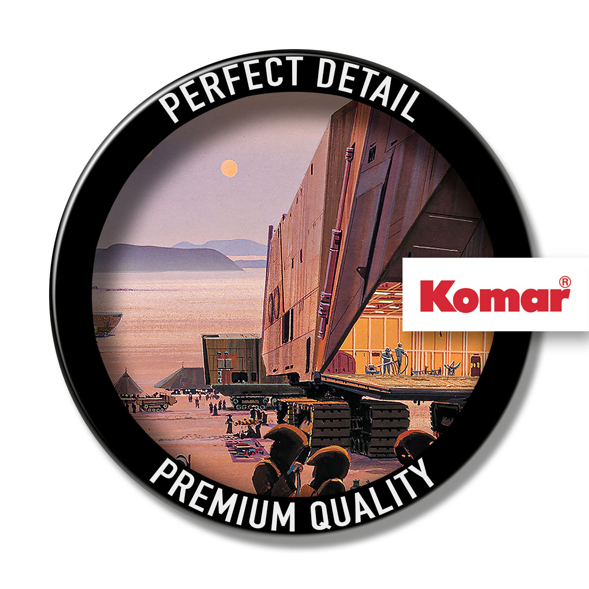 Komar  Vlies Fototapete Star Wars Classic Java Market 500x250 cm Bild 4