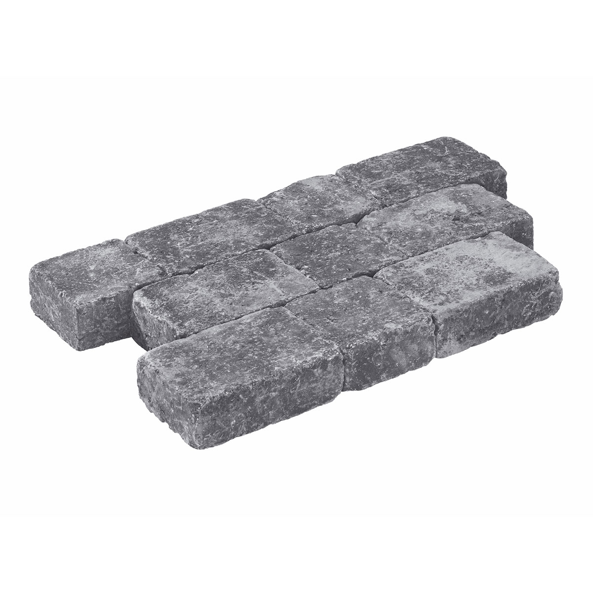 Diephaus  Pflaster Antik anthrazit 14 x 14 x 7 cm 1,05 m2 pro Lage Bild 2