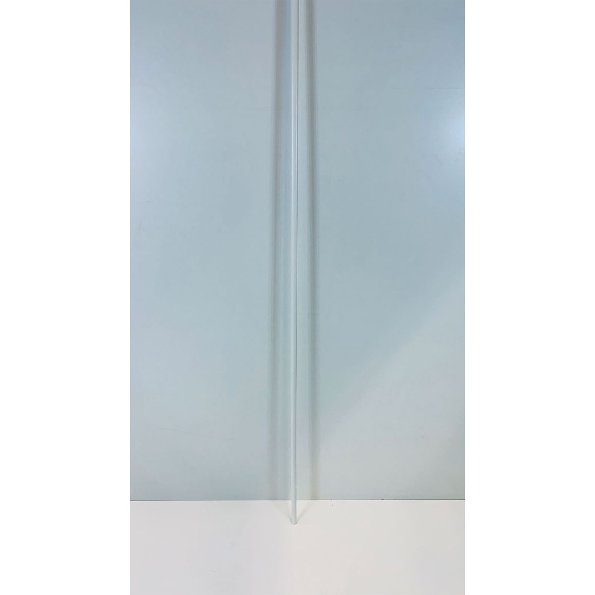 Viertelstab weiß-lackiert 240x Durchmesser 1,2 cm