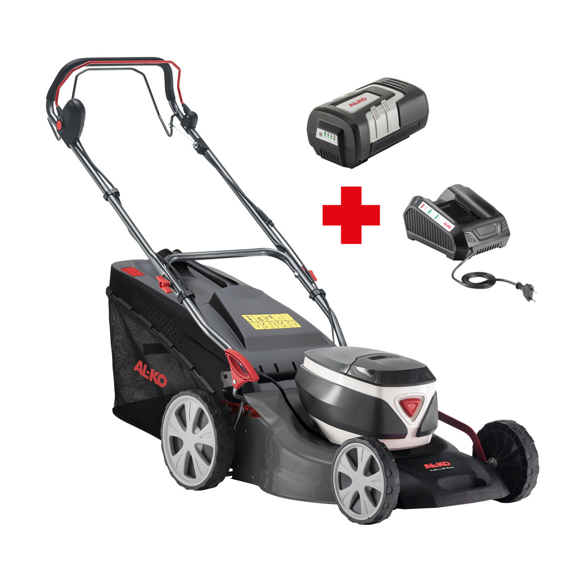 AL-KO  Akku-Rasenmäher 36 V 4.65 Li SP Easy Set inkl. Akku 4.0 Ah und Ladegerät