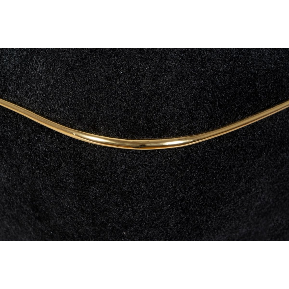 Kayoom Hocker Contessa 135 Schwarz / Gold Bild 4