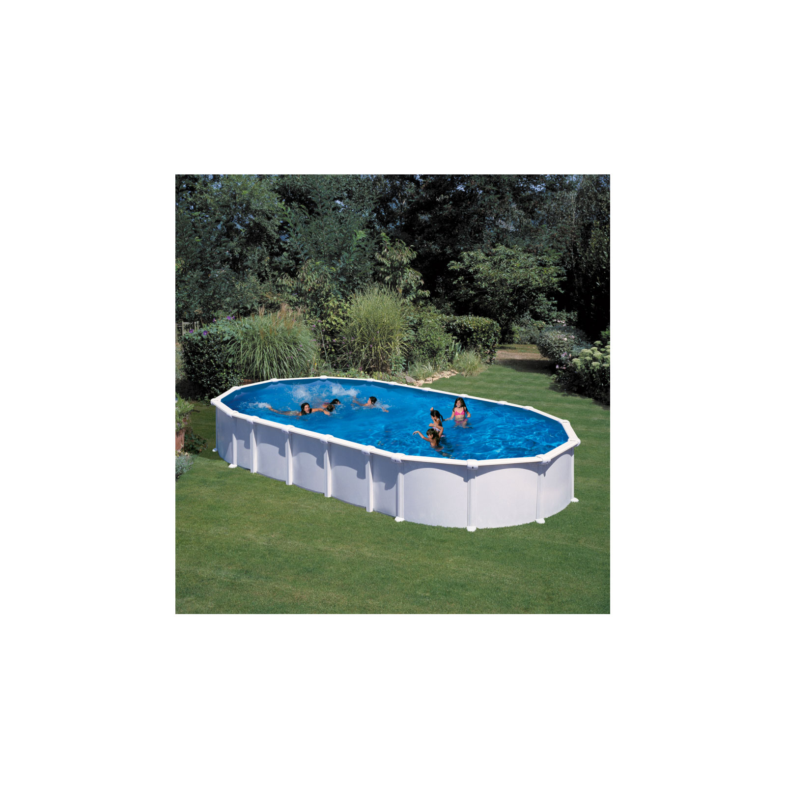 Ovalpool-Set High Line 915 x 470 cm