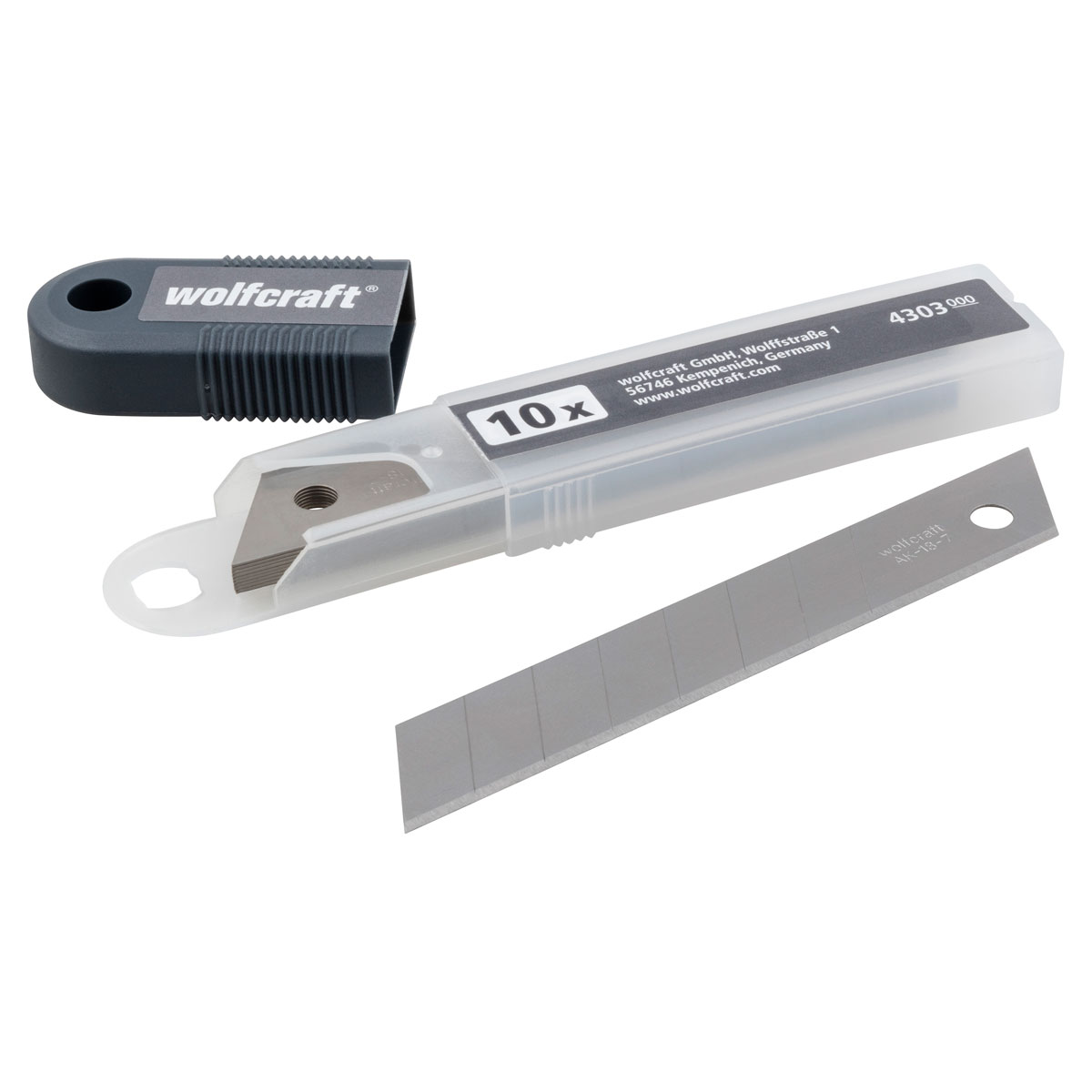 Wolfcraft  5 Abbrechklingen 18 mm 8 Segmente Bild 6