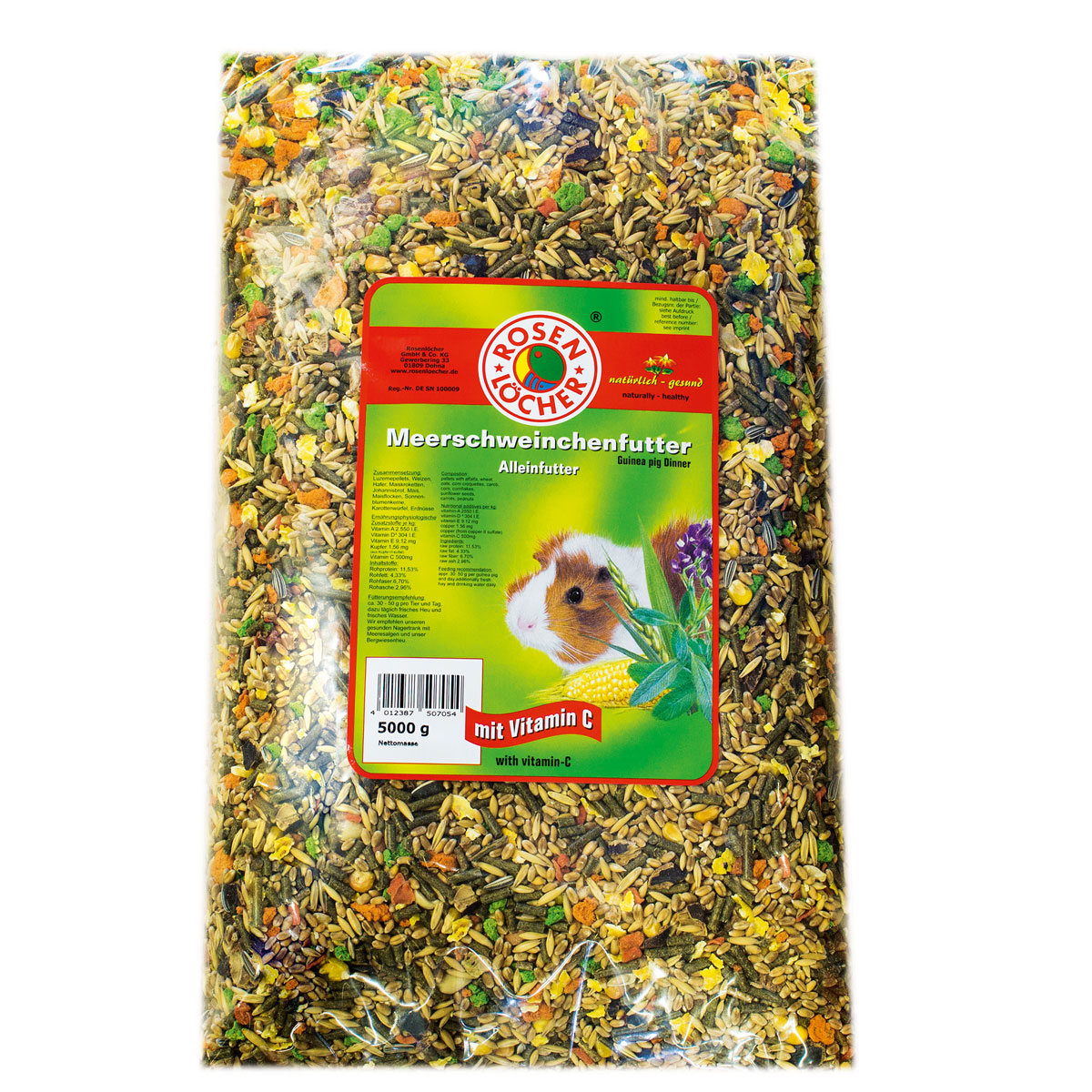 Rosenlöcher Meerschweinchenfutter 5kg