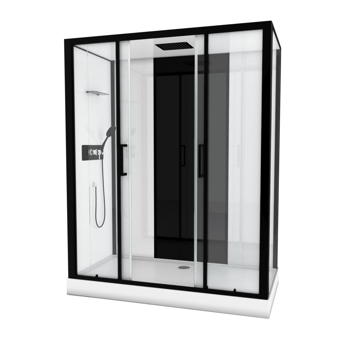 Aurlane Komplettdusche Loft 70 x 90 x 205 cm Bild 1