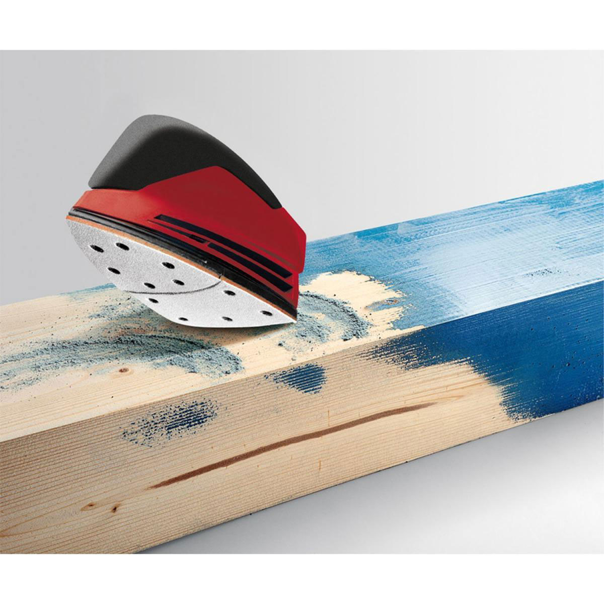 kwb  Schleifdreiecke Quick Stick Holz und Lack Silberschliff K180 Bild 3