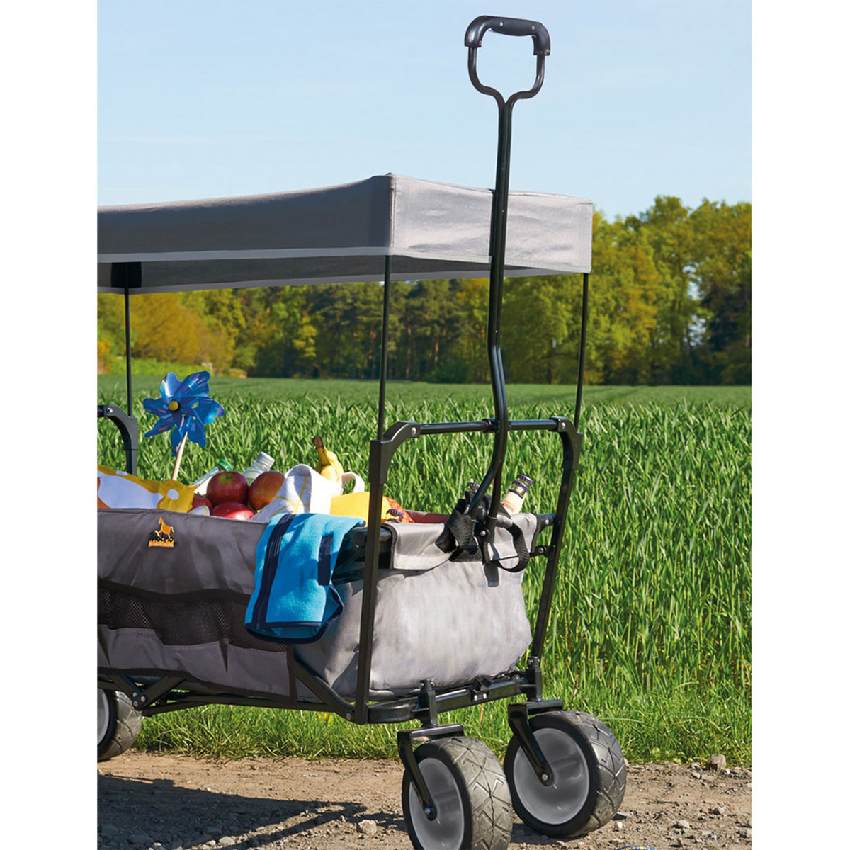 Pinolino Klappbollerwagen Paxi, grau Bild 7