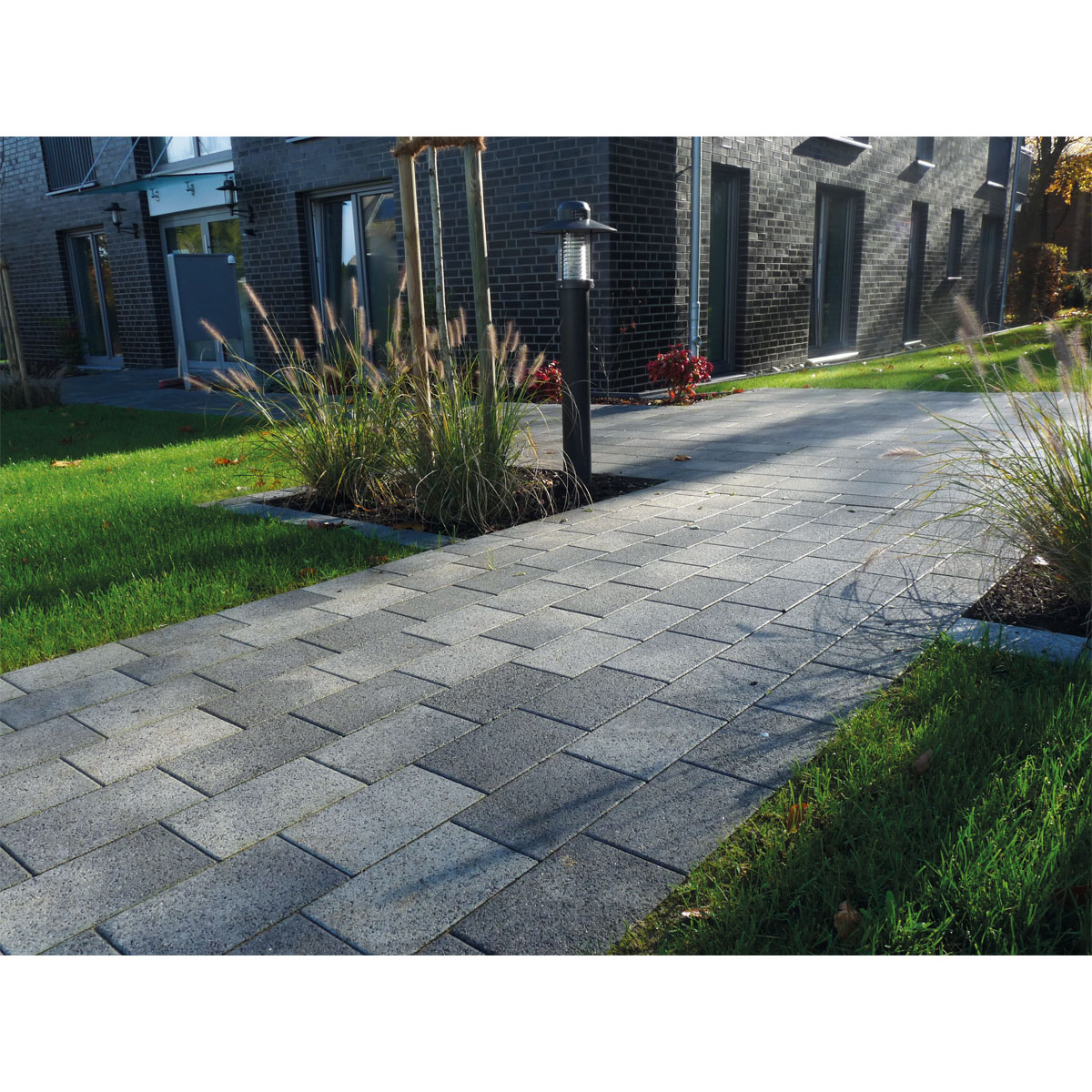 Pflaster Allee diamant grau anthrazit melange 16 x 24 x 8 cm  Bild 7