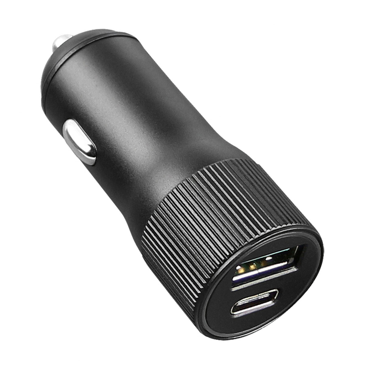 Fontastic KFZ-Ladeadapter Dual Port Alo 30 Watt grau