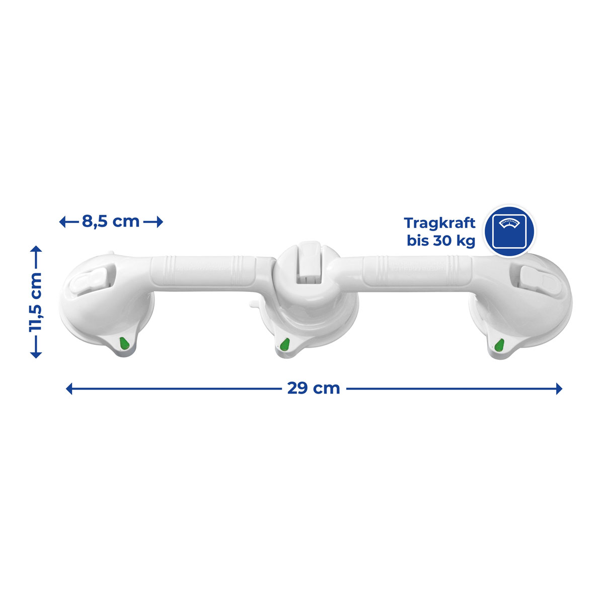 Wenko  Wandgriff Secura Trio mit Ampelfunktion Bild 4