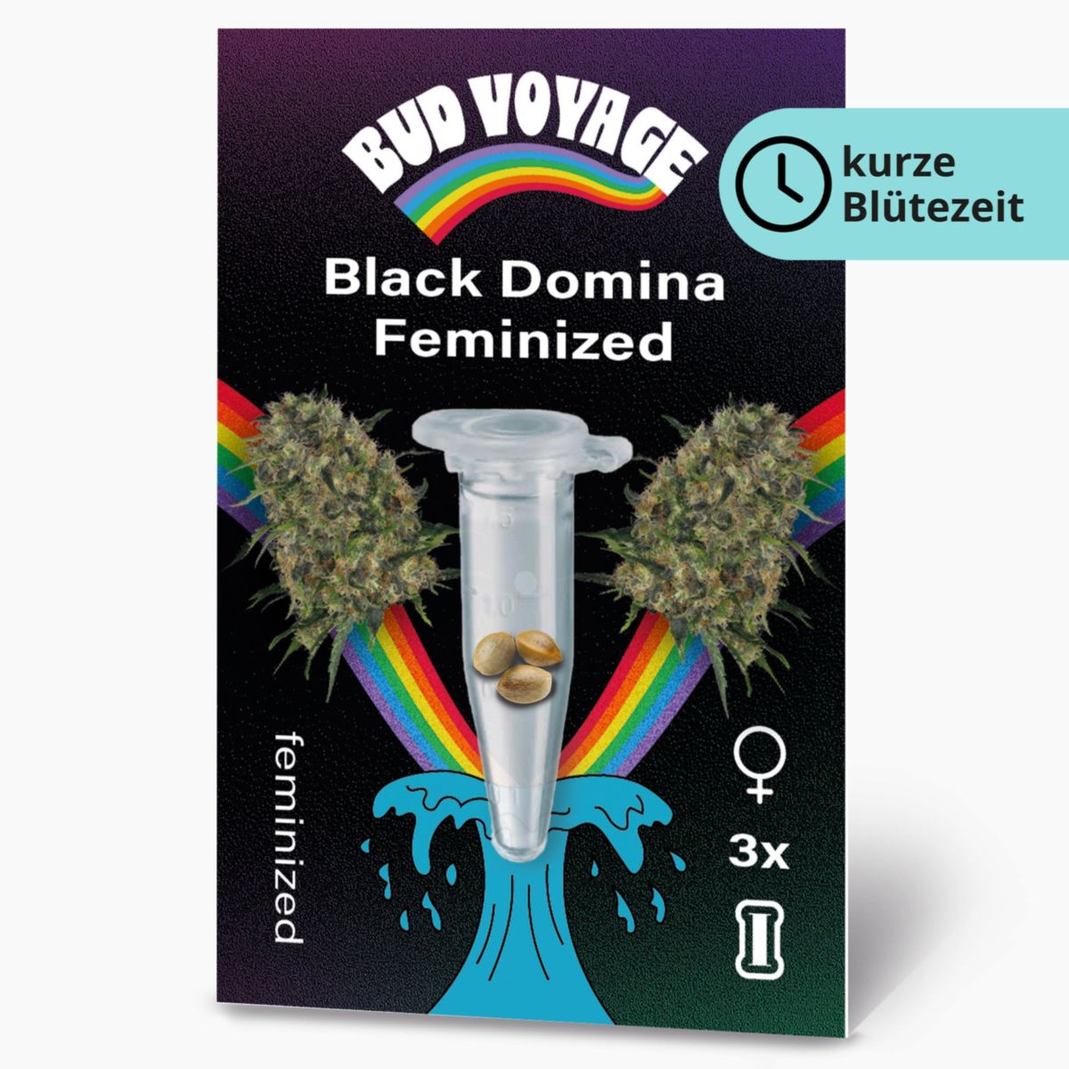 Bud Voyage Hanfsamen Black Domina Feminisiert