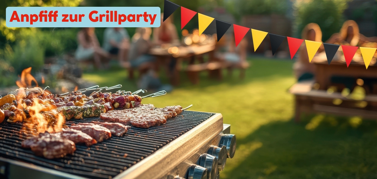 Anpfiff zur Grillparty