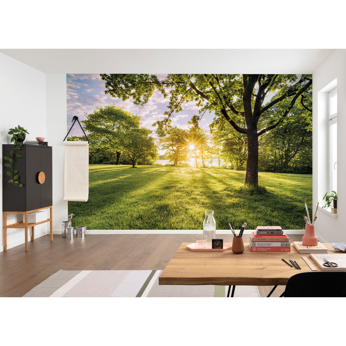 Komar  Vlies Fototapete Golden Moment 400x250 cm Bild 10