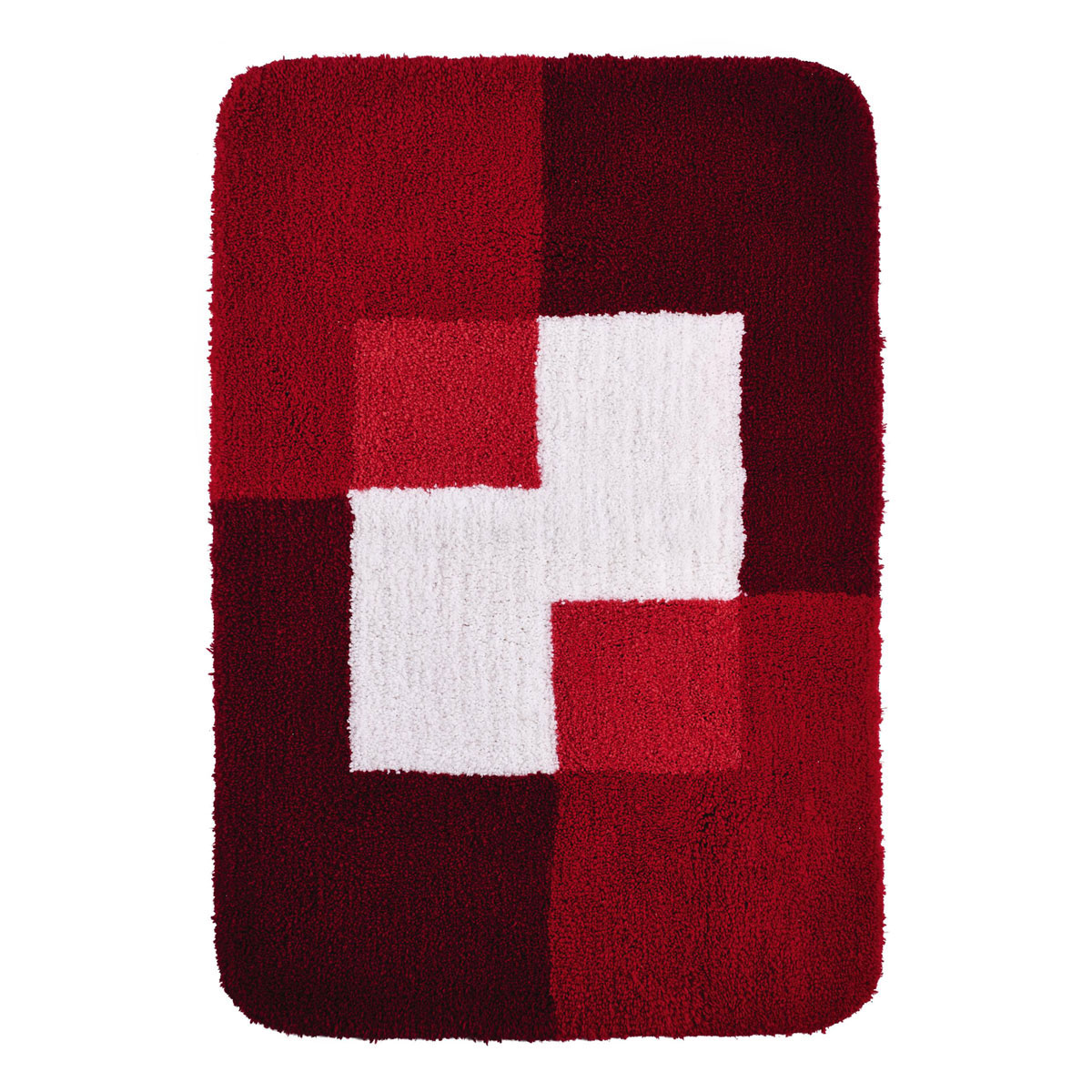 Ridder  Teppich Coins 60 x 90 cm rot Polyester