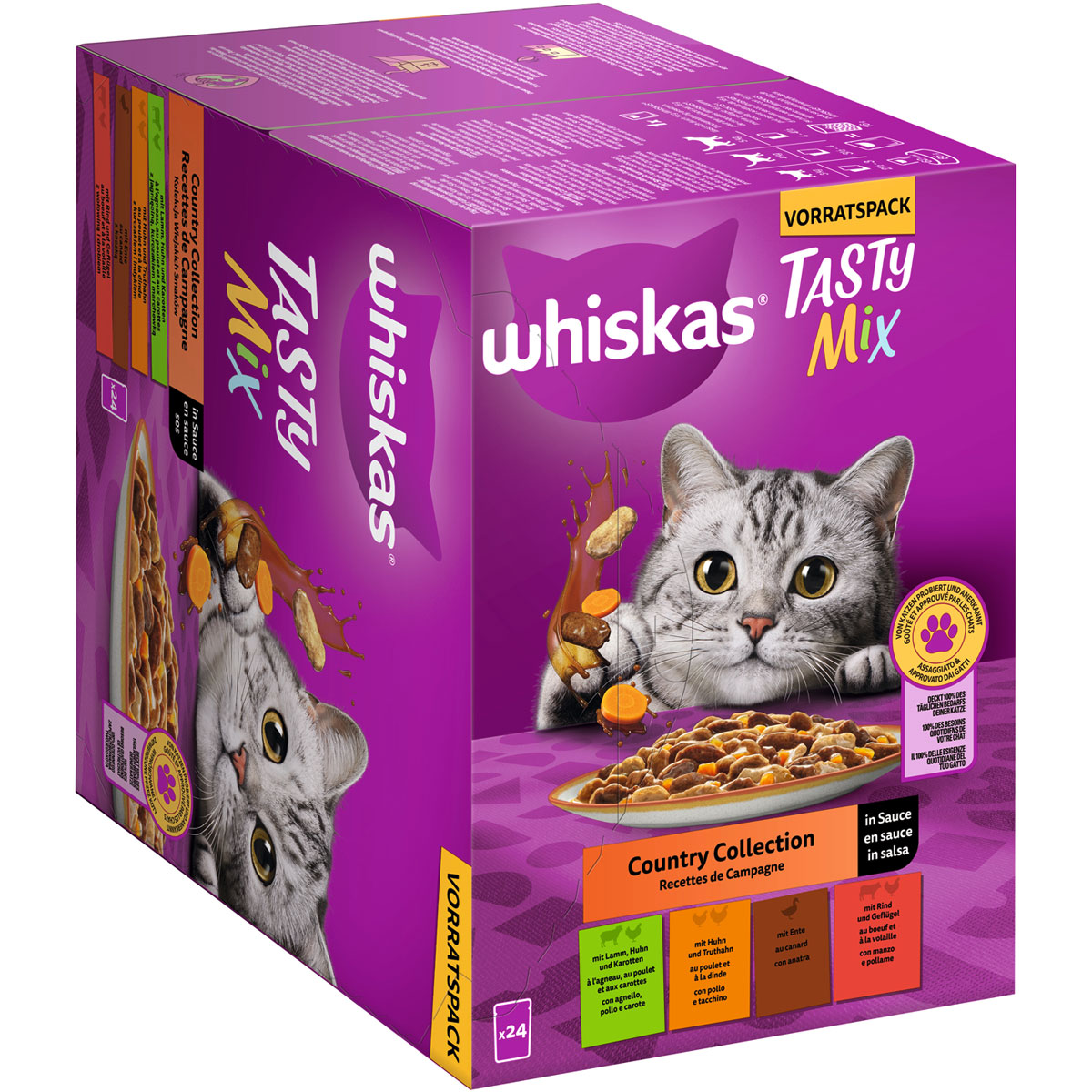 Whiskas Multipack Country Collection in Sauce 24 x 85 g Bild 3