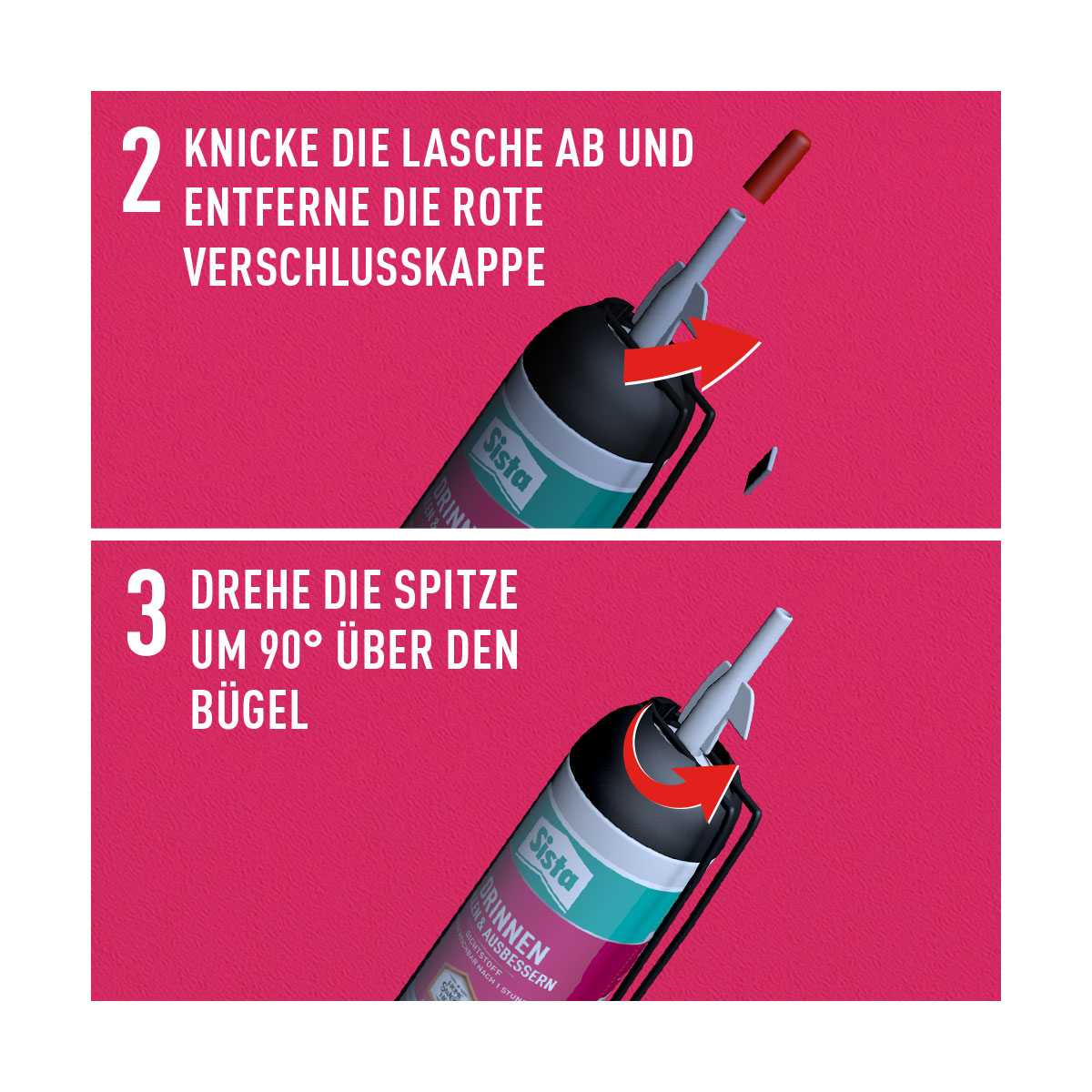 Henkel Sista Dichtstoff Füllen und Ausbessern 100 ml weiß Bild 7