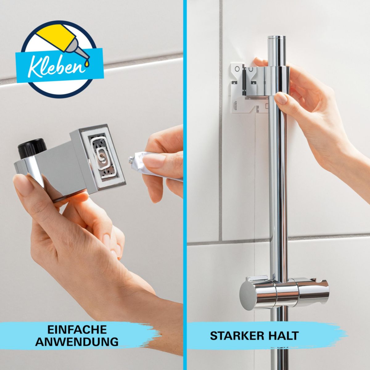 Grohe Brausestangenset Vitalio Start 110 1 Strahlart (Rain) Bild 7