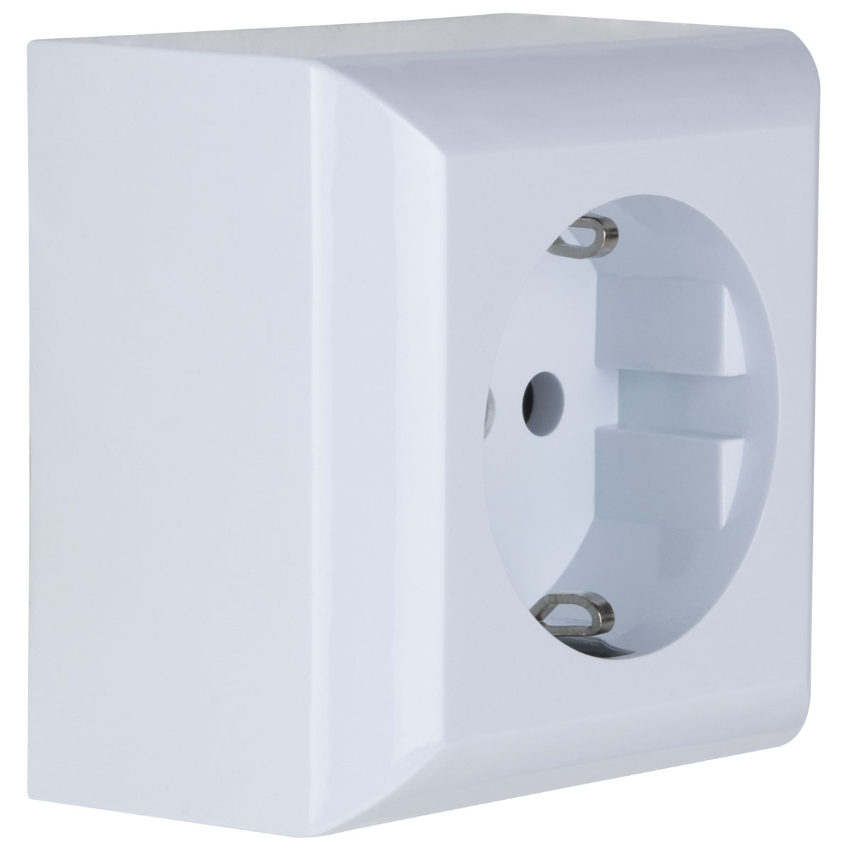 REV Ritter AP-Schalterprogramm PlanoLuxe weiß Steckdose Bild 2