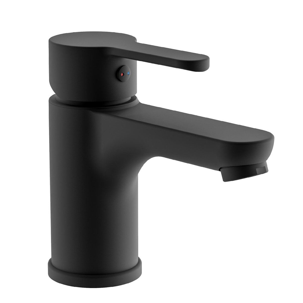 Schütte Waschtischarmatur Denver schwarz matt