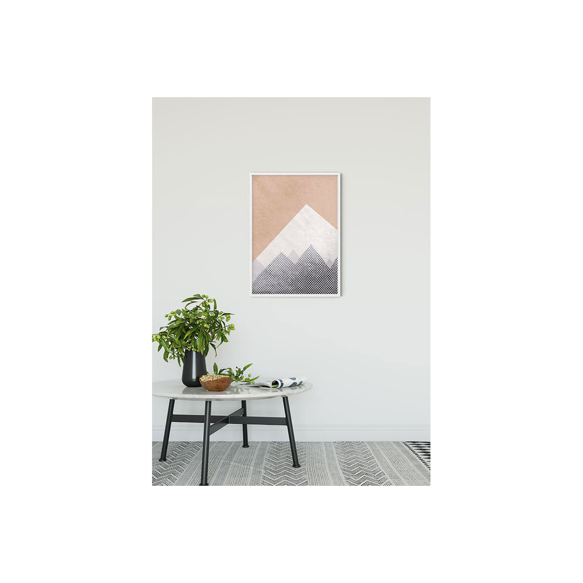 Komar  Wandbild Wild and Free Mountain 40x50 cm