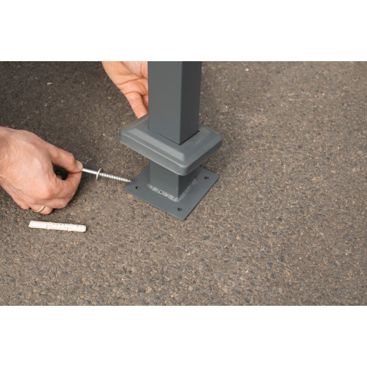 Westmann Mülltonnenverkleidung Planum 4x 240 L 1er Box 90x330x150 cm Bild 6