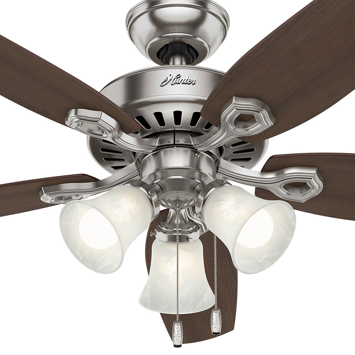 Hunter Fan Hunter Deckenenventilator Builder Plus 132 cm Nickel gebürstet Bild 5