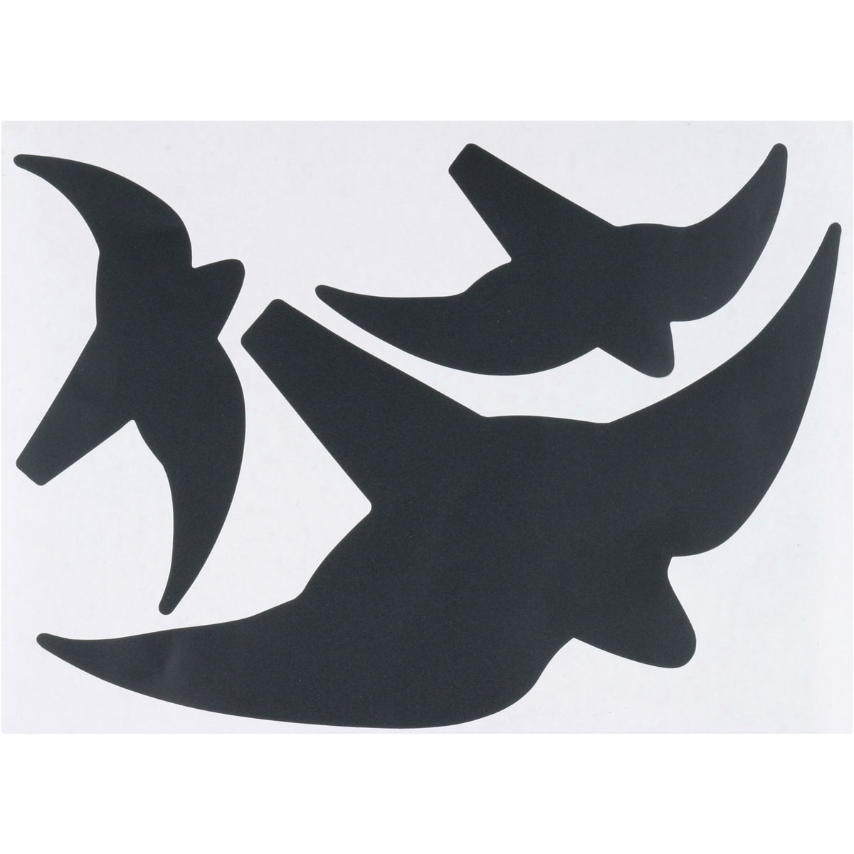 Metafranc Hinweisschild Vogel Kunststoff gelb