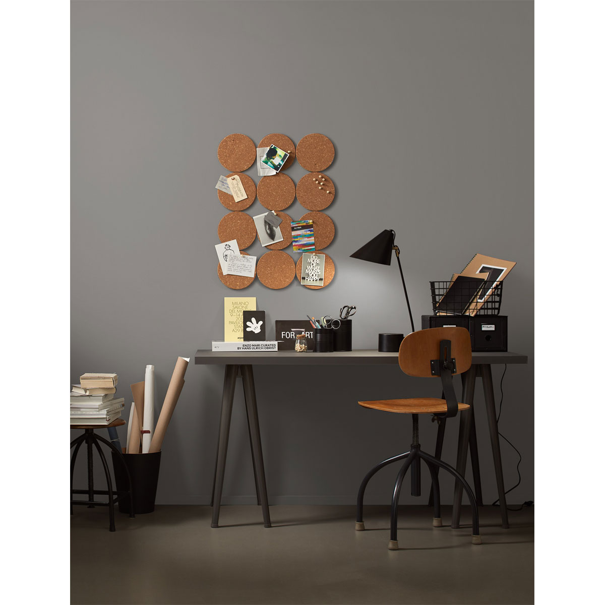 Alpina Innenfarbe pure farben 2,5 L Felsgrau matt Bild 2