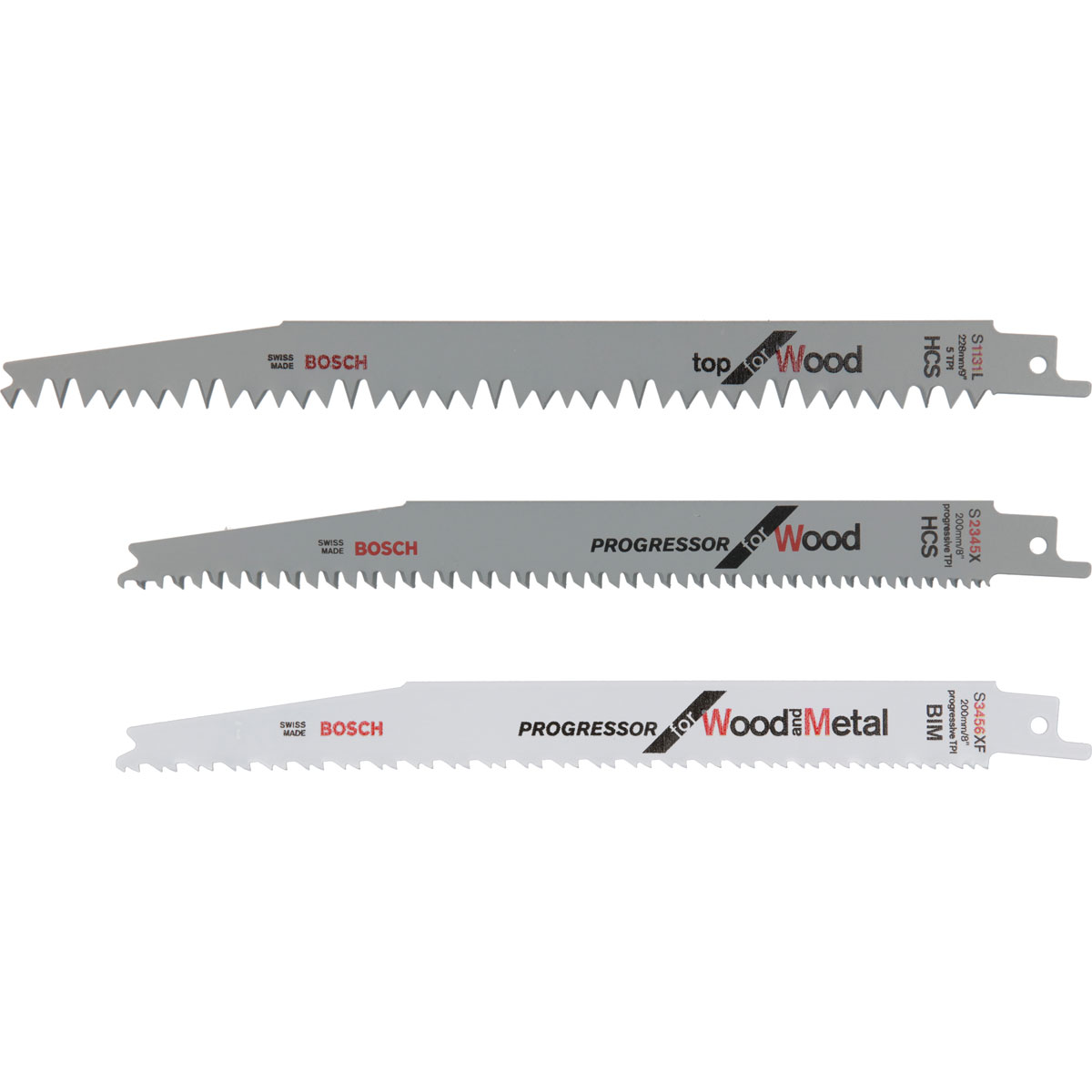 Bosch Professional  Säbelsägeblatt-Set 3-teilig Bild 2