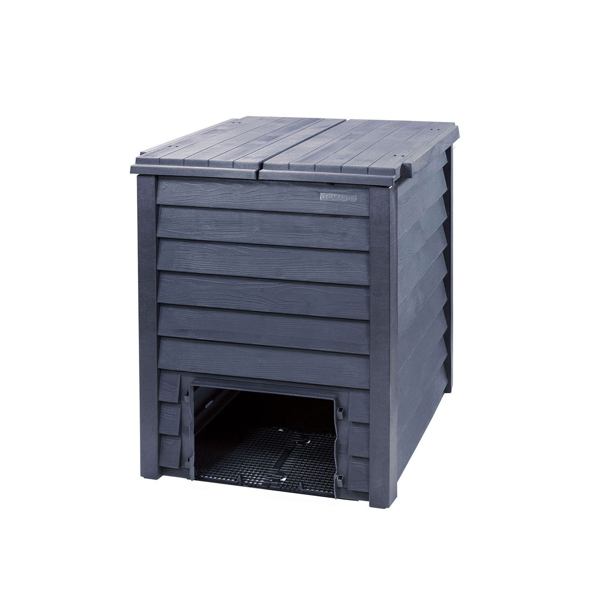 Garantia Komposter-Set Thermo Wood 400 L anthrazit-braun 2-teilig Bild 2