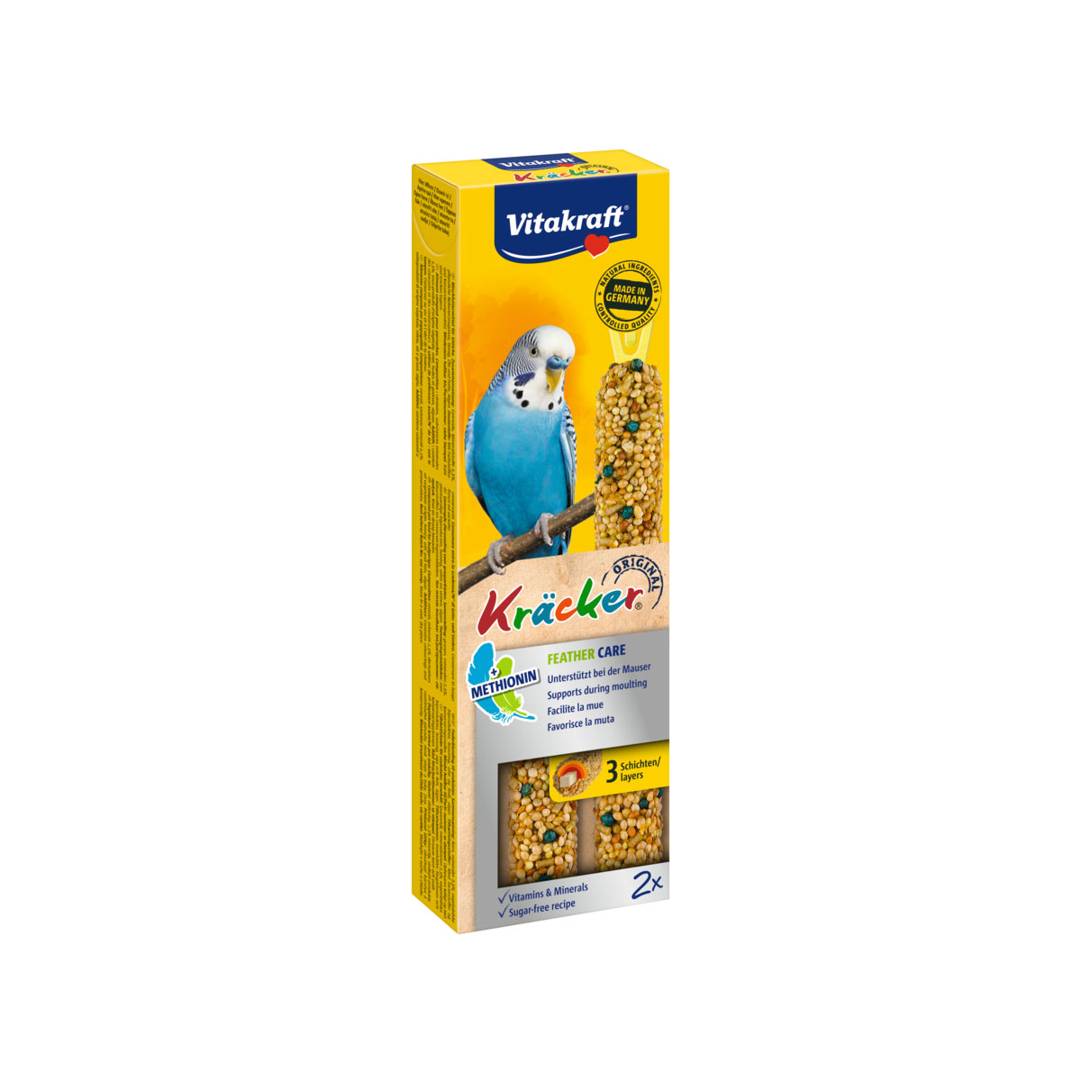 Vitakraft Kräcker Feather Care 2er Sittich