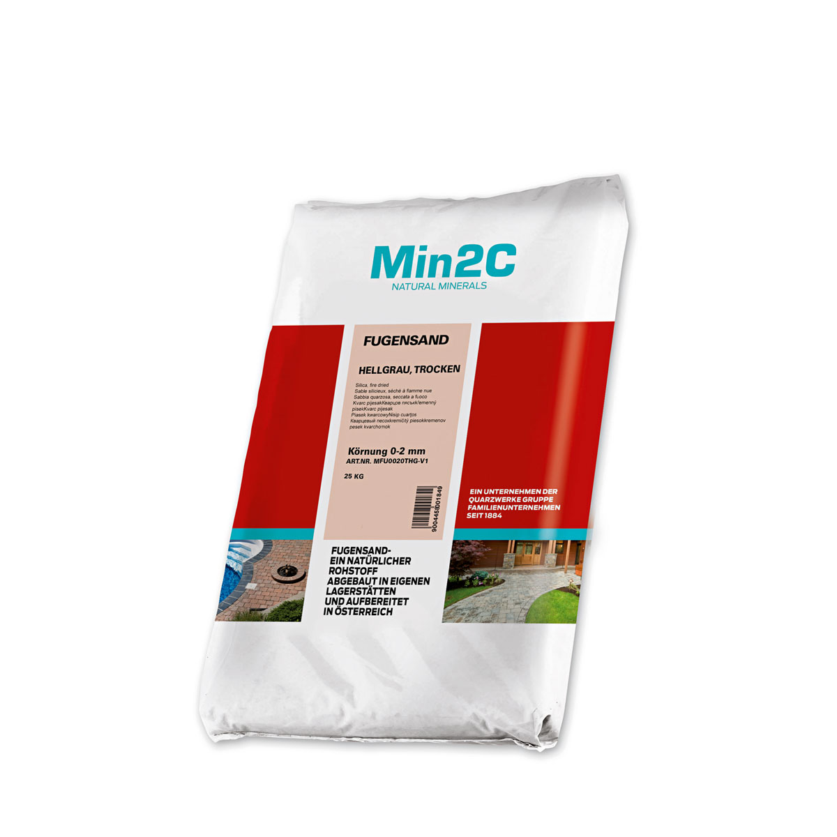 Fugensand 0-2 hellgrau 25 kg