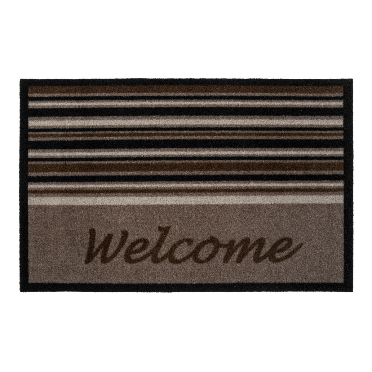 Schmutzfangmatte Welcome ca.39x58cmtaupe medea