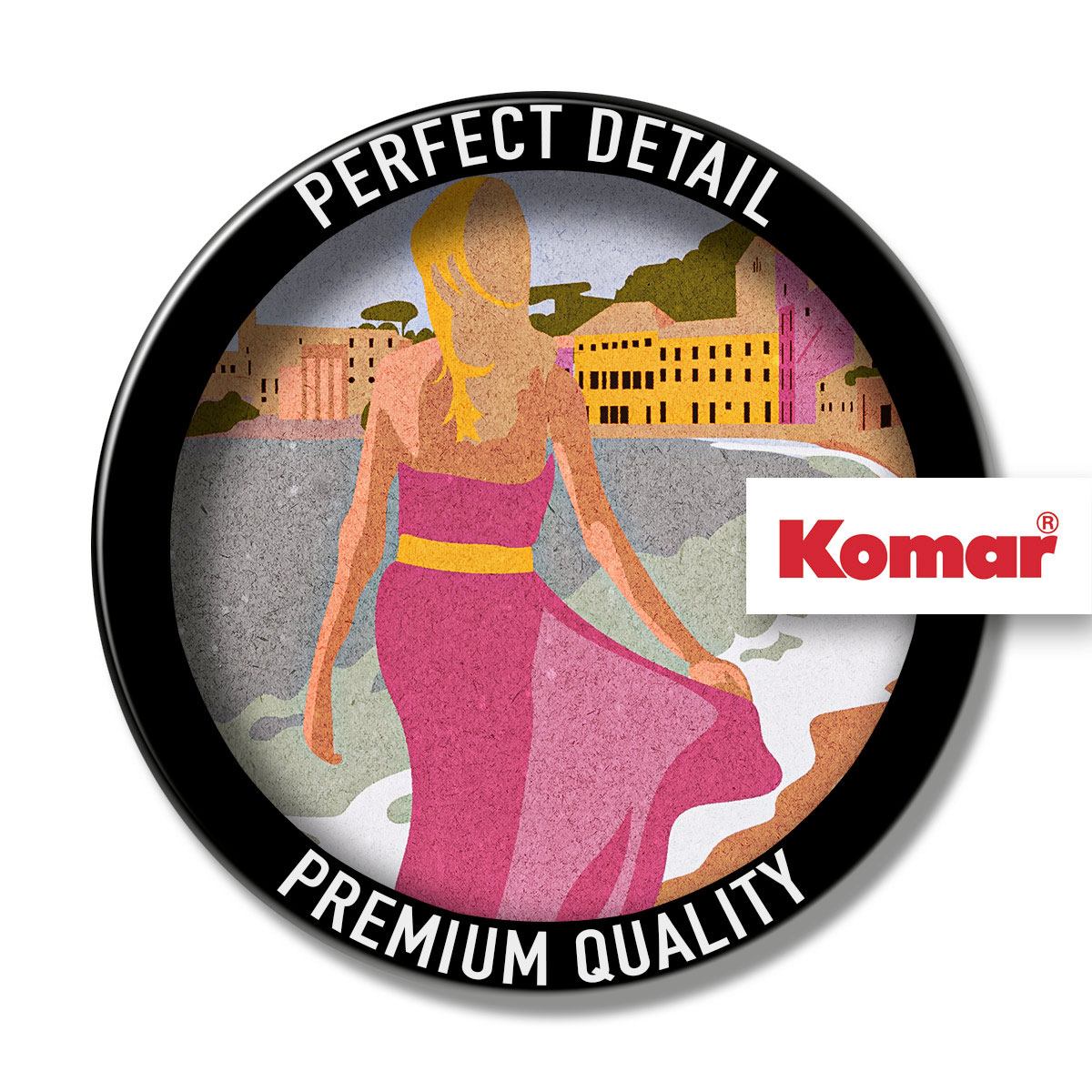 Komar  Wandbild Vintage Travel Saint-Tropez 40x50 cm Bild 4