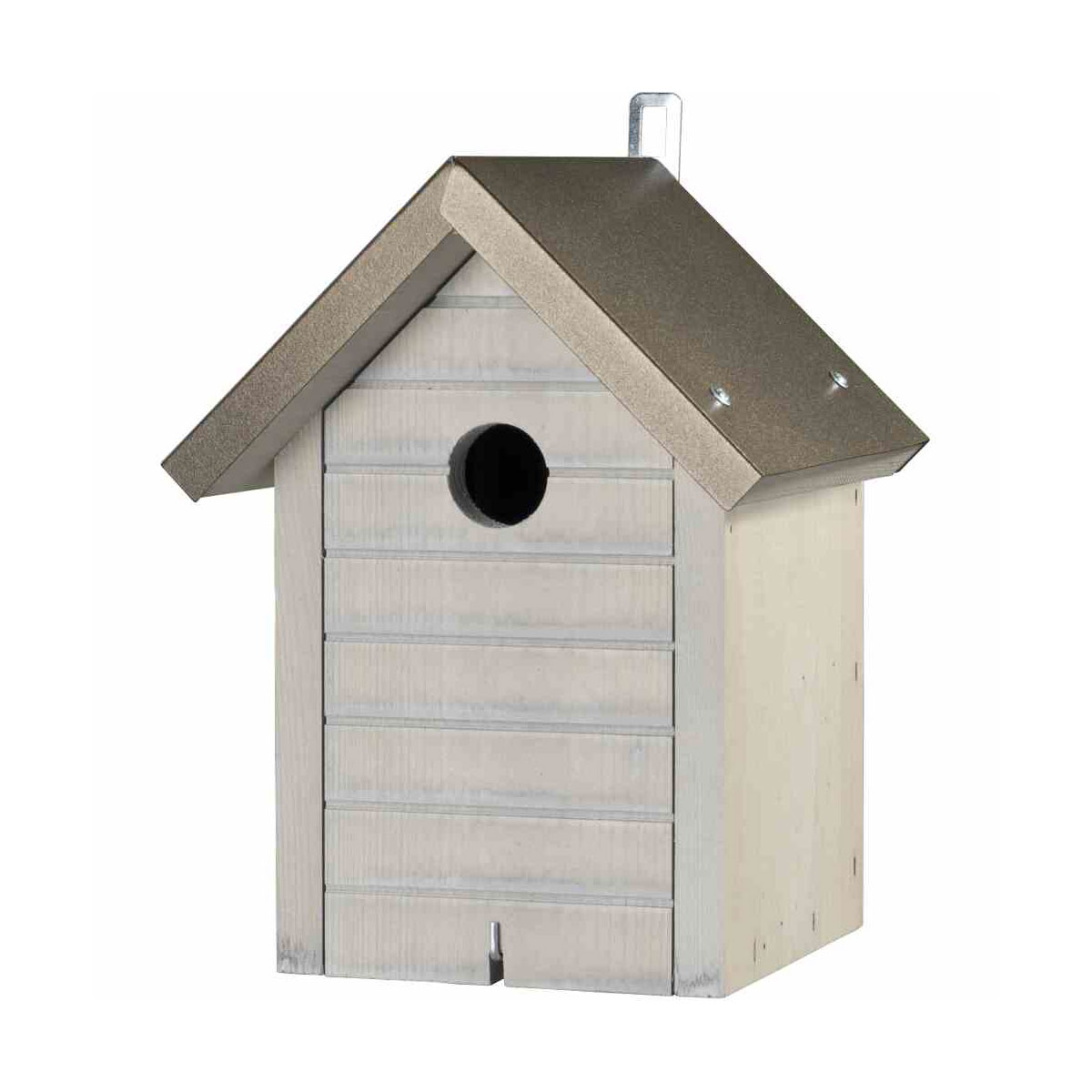 Siena Garden Nistkasten Spitzdach 32 mm kupferfarben/grau