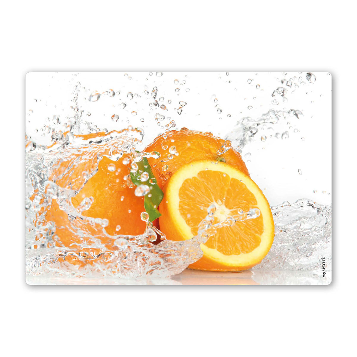 MySpotti Pop Mini-SpritzschutzAqua-Orange Bild 2