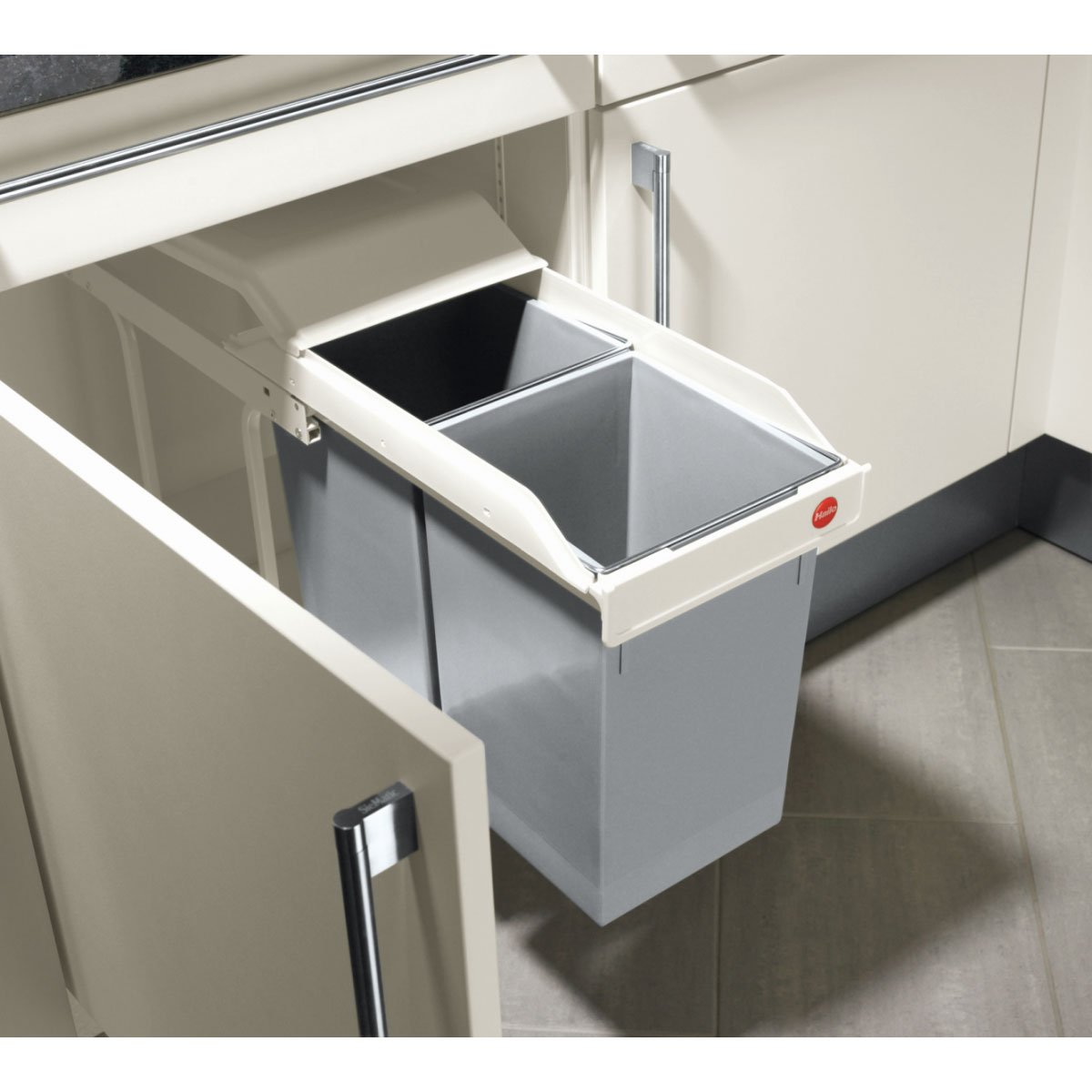 Einbau-Abfalleimer Multi-Box 2 x 14 L