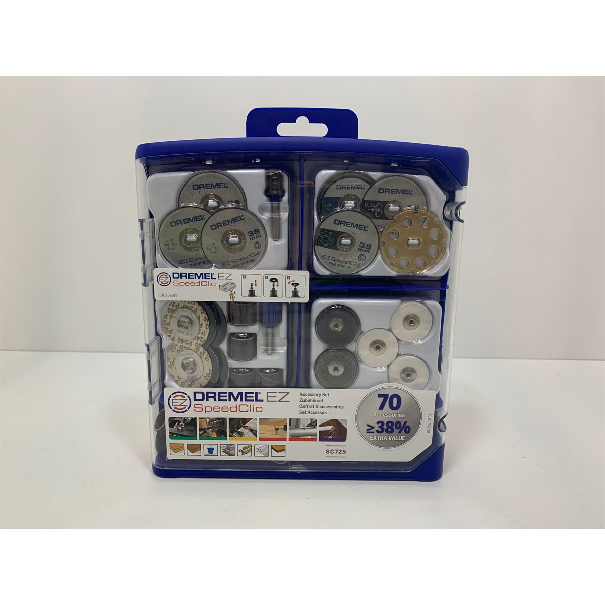 Dremel  Zubehörset 725 EZ SpeedClic 70 Teile