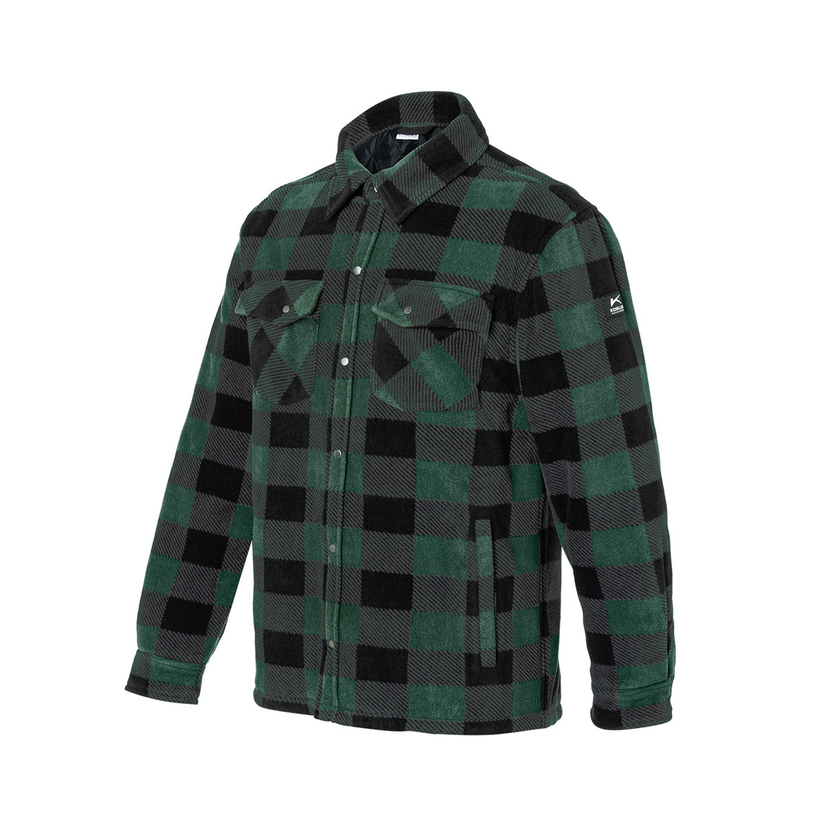 Kübler  Thermohemd PULSE HANDCRAFT moosgrün/schwarz Größe XL Bild 3