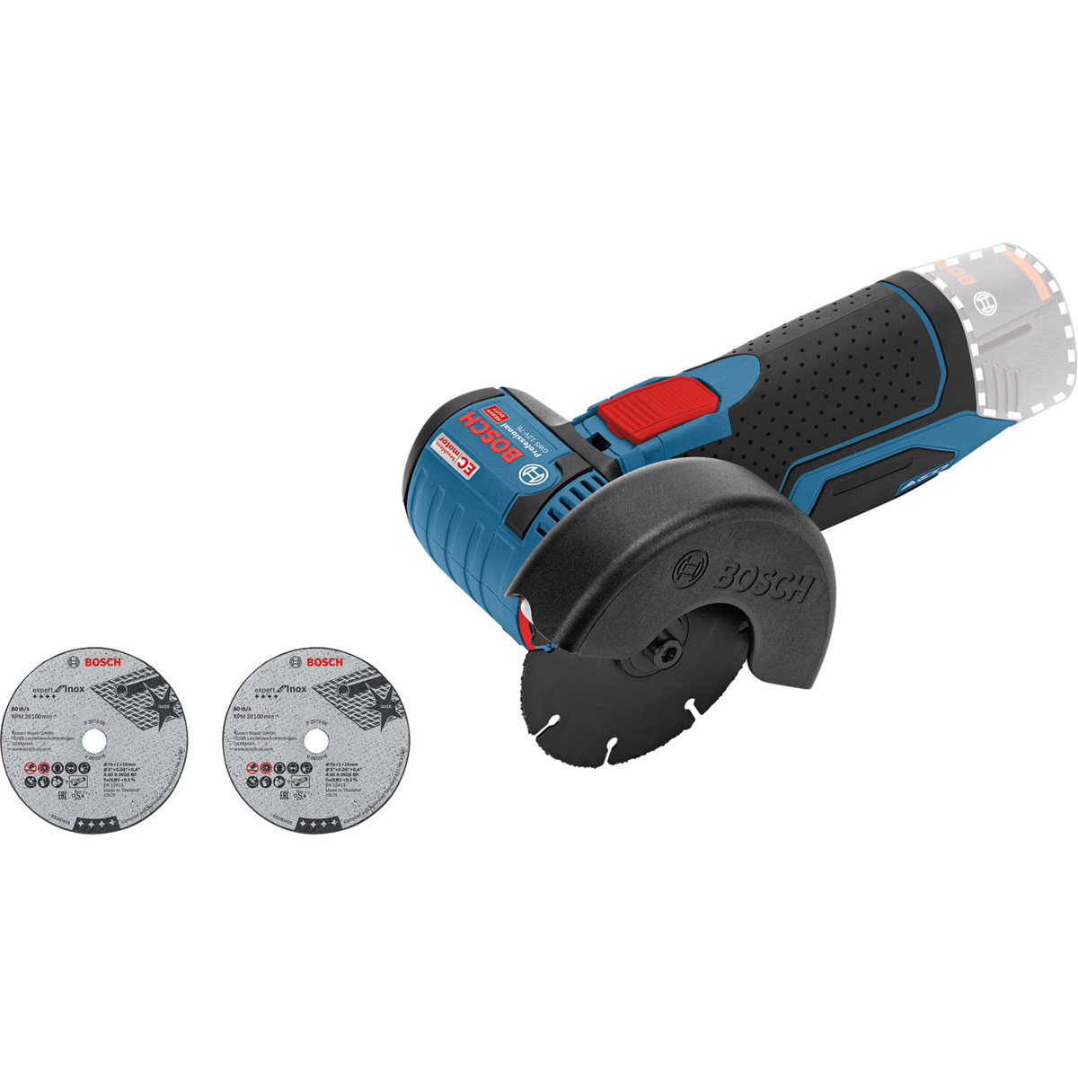Bosch Professional  Akku-Winkelschleifer GWS 12V-76 EC solo Bild 1