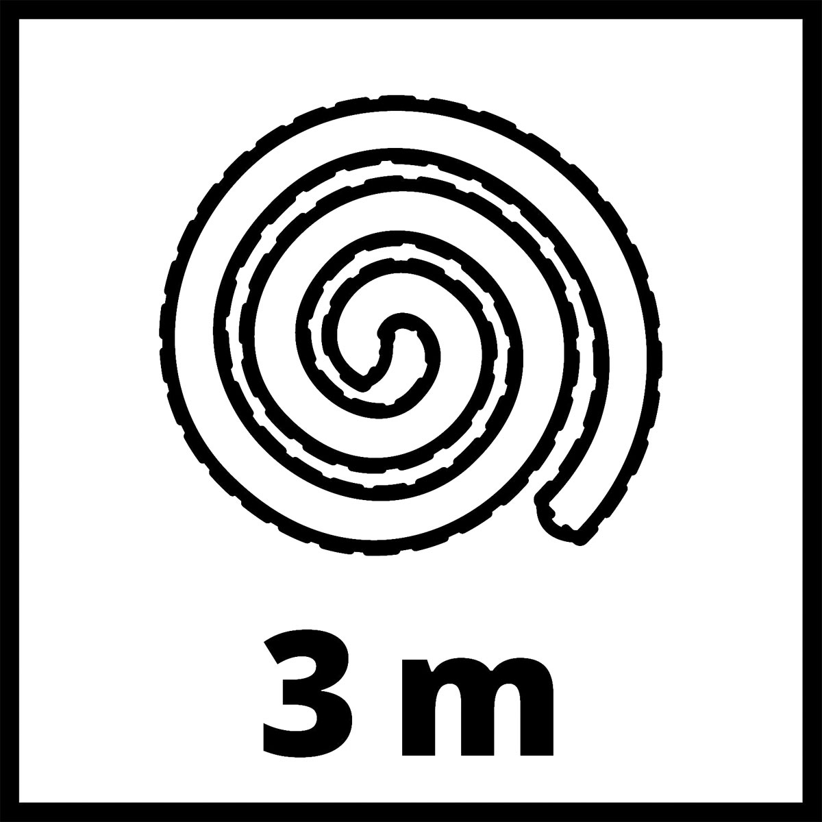 Einhell Verlängerungsschlauch Durchmesser 36 mm 3 m Bild 3